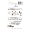 Ilco 216-03-51 2 3/8" Backset Mortise Latch