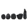 Starborn Indochinite Tektite, 5 Pieces