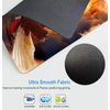 Customized Square Gaming Office Computer Mouse Pad, American Flag Eagle Anti Slip Rubber Desktop Mouse Pad