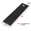 Media Remote Control Accessory for Xbox Series X|S, Xbox One, Original IC Chip for Better Navigation, Motion Activated Backlight, Compact Navigation Toggle (Black)