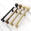 9BUILD 10 Pack Kitchen Cabinet Knobs Champagne Bronze, Round Drawer Pulls for Bathroom Dresser and Hardware
