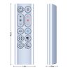 New Replacement Remote Control for Dyson Fan HP04 HP05 HP06 HP09 (Silver)