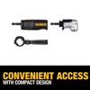 DEWALT FLEXTORQ Right Angle Drill Adapter, 2-in-1 Attachment for Impact Driver (DWAMRAFT)
