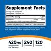 Nutricost Magnesium+ Extra Strength 420mg, 240 Capsules - 120 Servings