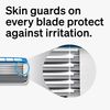 Schick Hydro 5 Razor Blade Refills for Men with Flip Trimmer, 12 Count
