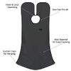 BEARD KING Beard Bib Apron for Men - the Original Cape As Seen on Shark Tank, Mens Hair Catcher for Shaving, Trimming - Grooming Accessories & Gifts for Dad or Husband - 1 Size Fits All, BLACK