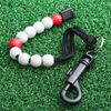 MUXSAM 1 Piece Golf Beads Stroke Counter Nylon Plastic 34cm Red