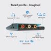 Khadas Tone2 Pro | Desktop Digital Analog Converter - Headphone Amplifier with USB-C Inputs: 3.5mm Unbalanced / 4.4mm Balanced/RCA - MQA DECODER