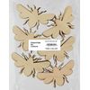 Essentials By Leisure Arts Arts Flat Wood Shape 24pc Bee