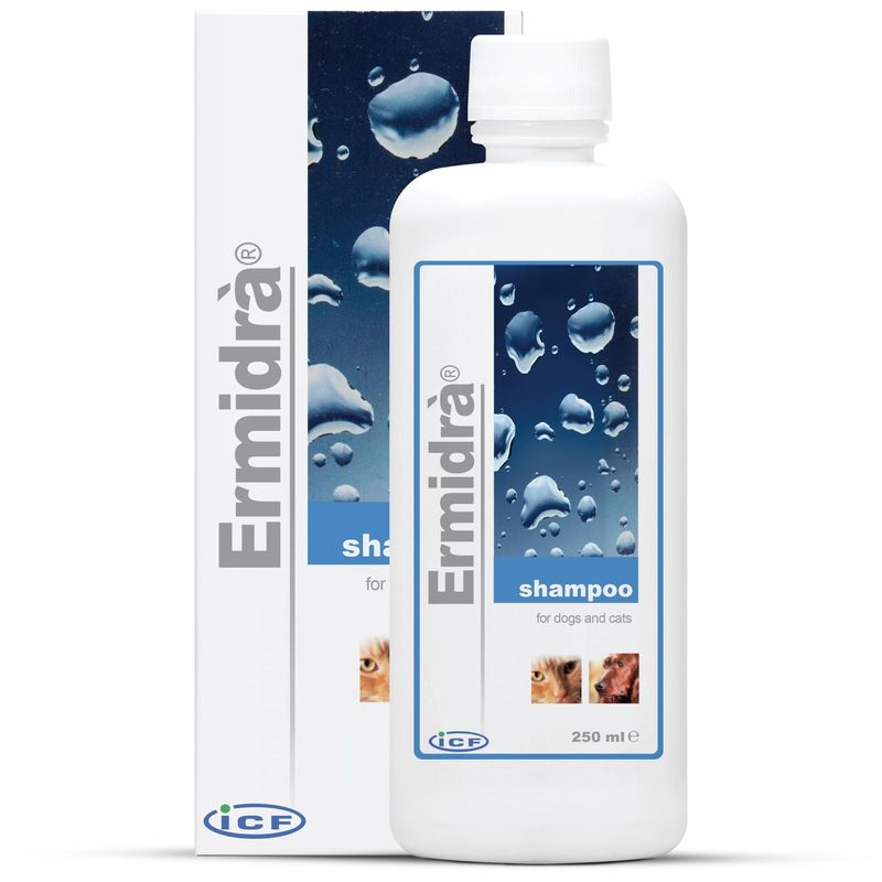 ICF | Ermidra Dog Shampoo For Itchy Skin Relief | Detangle Brittle Fur ...
