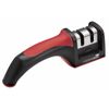 MasterClass 2-Stage Pull-Through Knife Sharpener and Honer, Black/Red