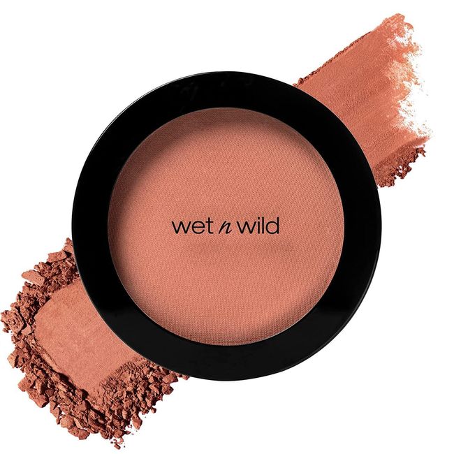 Wet n Wild Color Icon Blush Powder Makeup, Pink Mellow Wine