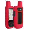 kwmobile Compatibility: Garmin GPSMAP 66i Case - GPS Navigation Silicone Protective Case Red