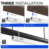 Barrina T5 Grow Lights for Indoor Plants, Full Spectrum LED Grow Light, 2FT 80W (8 x 10W), Plant Lamp for Indoor Growing, Seed Starting, Pinkish White, 8-Pack