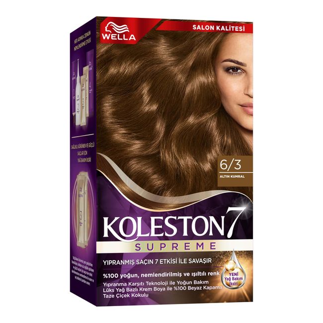 Wella Koleston Supreme Kit 6/3 Altın Kumral