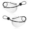 Eyepatch 2pcs Eye Shield Post Surgery Transparent Ventilated Eye Shield Cover Surgical Eye Protection Eye Patch