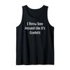 I Throw Sass Around Like It's Confetti - Funny Tank Top