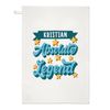 Personalised Absolute Legend Tea Towel Dish Cloth
