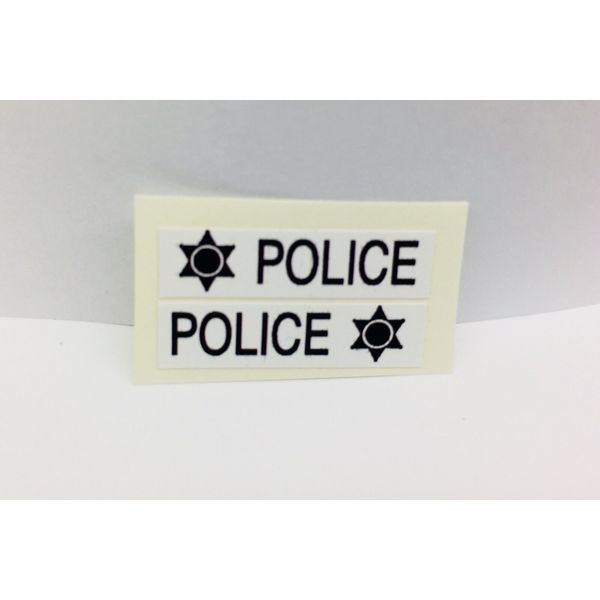 Hot Wheels Redline (POLICE CRUISER) DECALS 69~72
