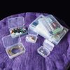 Assorted Sizes Mini Clear Storage Containers - 24 Lockable and Water Resistant
