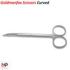Goldman Fox Scissors curved 12 cm Dental surgical Micro shears Lab Instruments