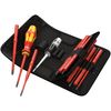 Kraftform VDE Kompakt Slimline Screwdriver Blade Set, 16 Piece, Silver