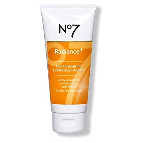 No7 Radiance Plus Daily Energising Exfoliating Face Cleanser 100ml