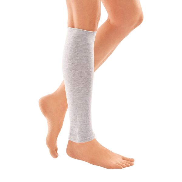 circaid Lower Leg Undersleeve Liner, 80 cm (Max), Silver-Odor Control