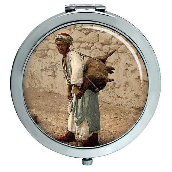 Jerusalem Water Seller Compact Mirror