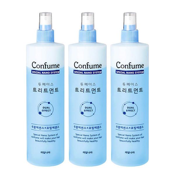 Kwailnara Confume Two Face Treatment 530ml x 3 Hair Mist Coating Essence