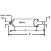 Fits John Deere Muffler AM30280 110 110H 112 112H