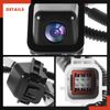 A-Premium Park Assist Camera Rear View Backup Reverse Camera Compatible with Select Cadillac Models - 2016-2017 XTS - Replace# 84003129