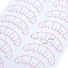 Under Eye Lash Mapping Stickers for Eyelash Extensions 70 Pairs (140 Stickers) Lash Mapping Eyelash Mapping