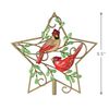 Hallmark Keepsake 2022, Cardinal Couple Metal Christmas Tree Topper