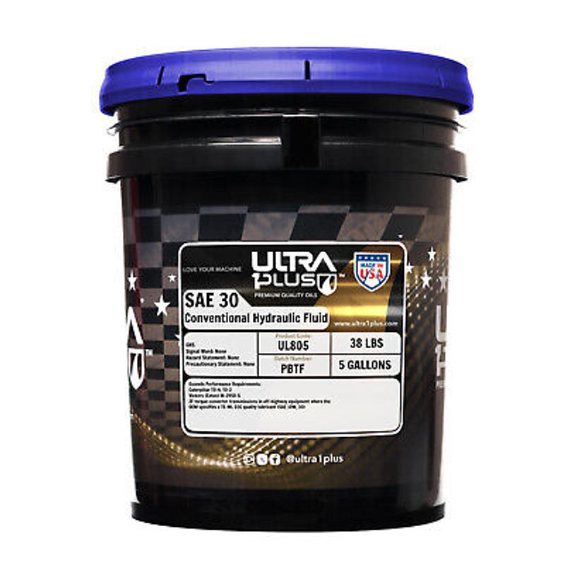 ultra1plus-sae-30w-hydraulic-oil-5-gallon-pail-for-caterpillar-to-2