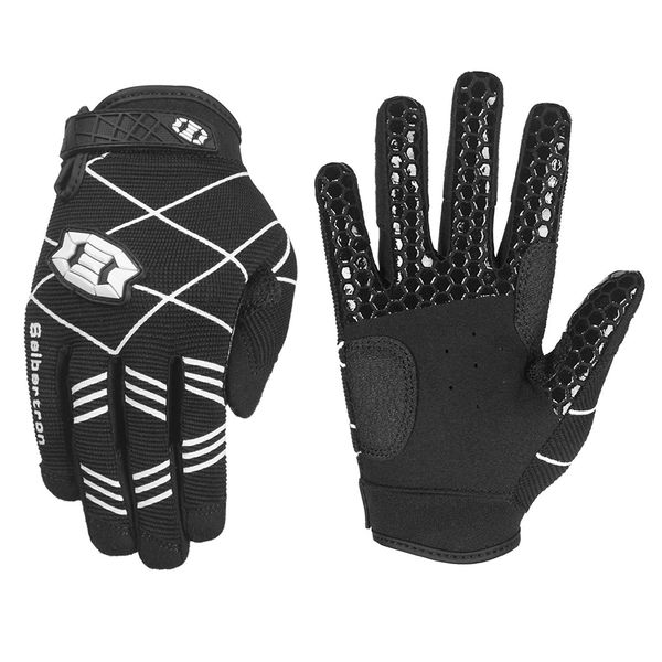 Seibertron B-A-R PRO 2.0 Signature Baseball/Softball Batting Gloves Super Grip Finger Fit for Youth Black XS