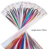 14 pcs Colorful Straight Hair Extensions, 4200 Strands Hair Tinsel Colored Clip in Hair Extensions Rainbow Straight Heat-Resistant Synthetic Hair Extensions (36.6 Inches)