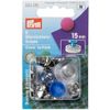 Prym Fabric Cover Button, Metal, Gold, 15mm Thickness, 6