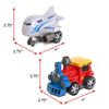 NKOK Junior Racers 2PK Friction Powered Train & Plane