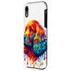 Dripping Paint Art Irish Water Spaniel Case for iPhone XR