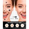 LitBear Acne Patch Pimple Patch, Black Star & Heart Shaped Acne Absorbing Cover Patch, Hydrocolloid Acne Patches For Face Zit Patch Pimple Sticker Acne Dots, Tea Tree Oil + Centella (108 Count)
