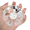 Nail Parts Ribbon Butterfly Bear Flower Gold Bullion 3D 3D Aurora Nail Parts Rhinestone Nail Pearl Cute Nail Art Parts Jewelry Parts Handmade Deco Parts