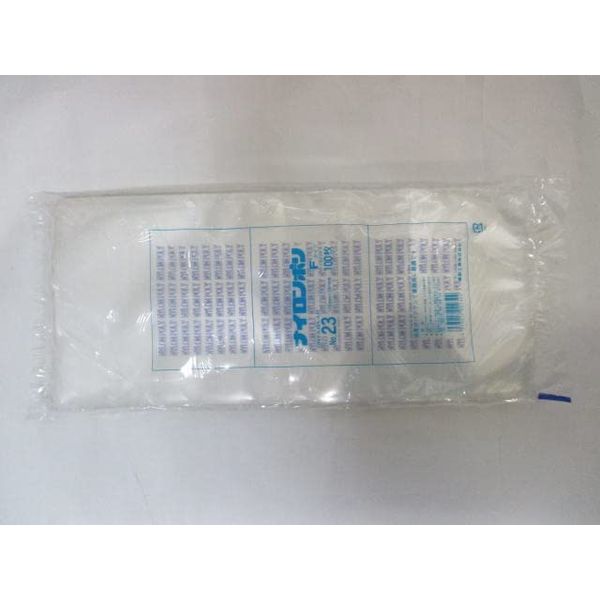 Fukuroya 10001130 Nylon Poly F Type No. 23 Vacuum Bags, 6.7 x 15.0 inches (170 x 380 mm), 100 Sheets