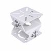 WiTi Universal Joint Mount for Security Camera, 3-Axis Bracket Adjustable Solid Metal Base,Connector Suitable for CCTV Cameras Installation inddor and outdoor
