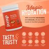JUNP Electrolytes Powder No Sugar No Carbs, Orchard Fresh Juicy Peach Keto Electrolyte Drink Mix, Potassium & Salt Hydration Powder Electrolytes Zero Calorie Sugar Free Electrolyte Powder, 90 Servings