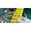 Kill Stat Attention for Handling Static Devices ESD Warning Labels, Static Warning Stickers (38 x 75mm)