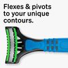 Schick Xtreme 3 Duo Comfort Skin Disposable Razors for Men, 4 Count, Pack of 2