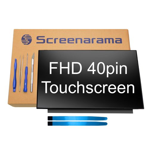 SCREENARAMA New Screen Replacement for Lenovo IdeaPad Slim 3 15ABR8 82XM (40pin Touch) FHD 1920x1080 IPS LCD LED Display with Tools and Tape