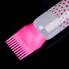 MFUOE 2pcs Applicator Bottle Root Comb Plastic Bottle with Sclae Conveient Squeezable Hair Dye Hair Product