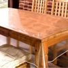6 pcs Clear Plastic Vinyl 54x54" TABLECLOTHS Protector Table Cover Wedding Party